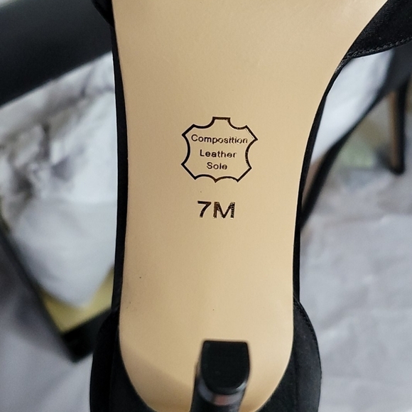 I. Miller Satin Bow Black 4 Inche High Heel - Picture 7 of 14